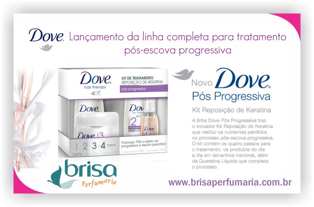 Kit Reposição de Keratina Pós Progressiva Dove