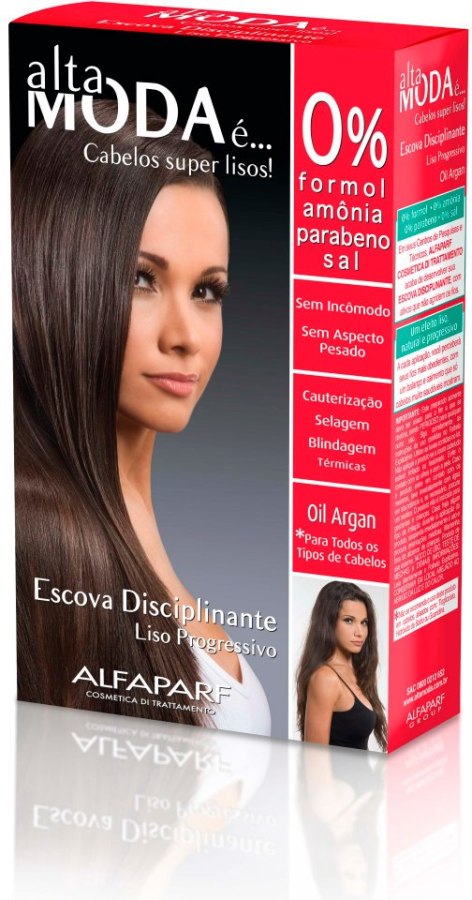 Escova Disciplinante Alfaparf Oil Argan